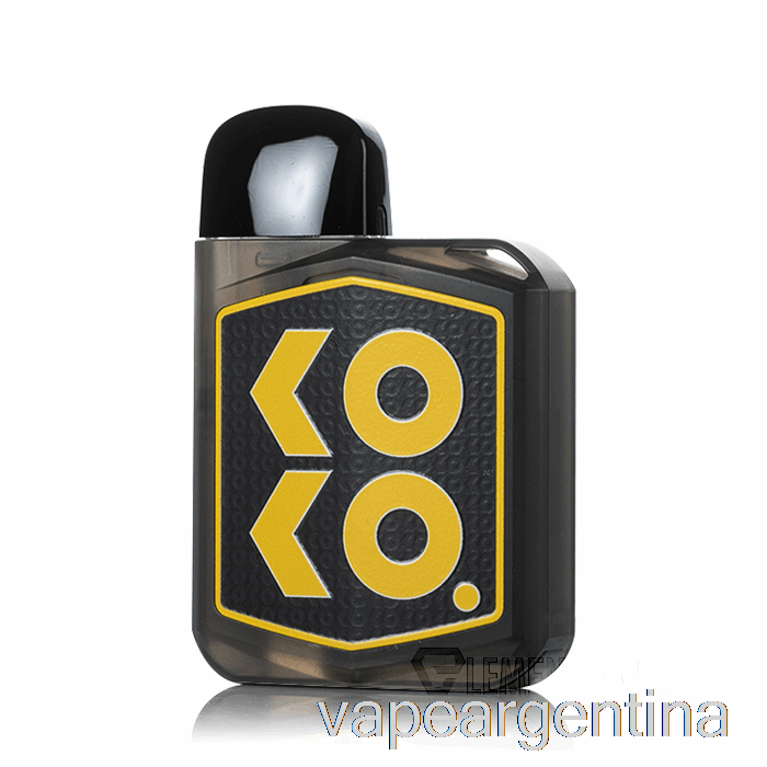 Uwell Caliburn Koko Prime 15w Pod System Vape Negro Translúcido Oscuro Y Dorado Descartable